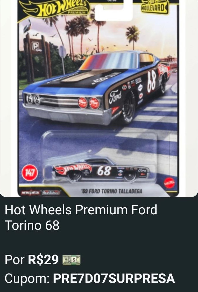 Miniatura em promoção Ford Torino